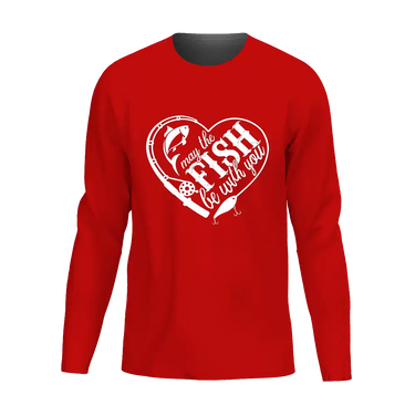 May The Fish Be With You Men Long Sleeve Shirt